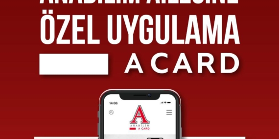 Anabilim Eğitim Kurumları, ‘A Card’ Mobil Uygulamasını Kullanıma Sundu