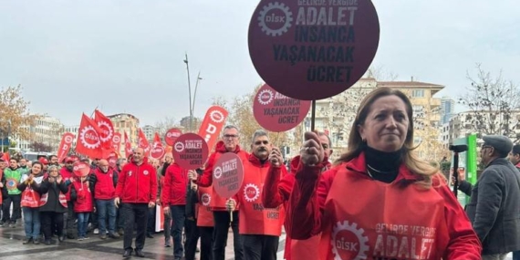 DİSK’ten “Ankara Yürüyüşü”: “İktidar Konuştukça Biz Eziliyoruz”
