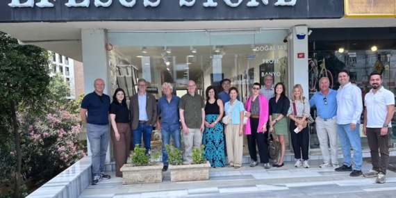 ABD’li Mimarlar, Türk Doğal Taşını Efesus Stone’da İnceledi