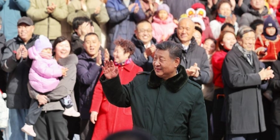 Çin Devlet Başkanı Xi, Bahar Bayramı Öncesi Pekin’de Sosyal Refah İncelemelerinde Bulundu